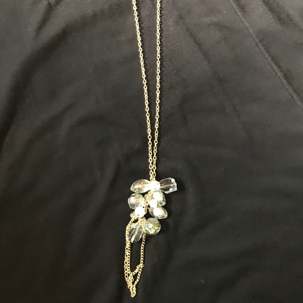 Maurices Brand - Long Neckace - Gold & Mint Green